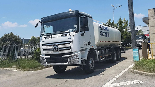 20余臺徐工灑水車再出海,！這一站—>非洲塞內(nèi)加爾